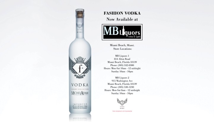 FASHION BEVERAGES » FASHION VODKA Available Now at MB LIQUORS Stores in ...